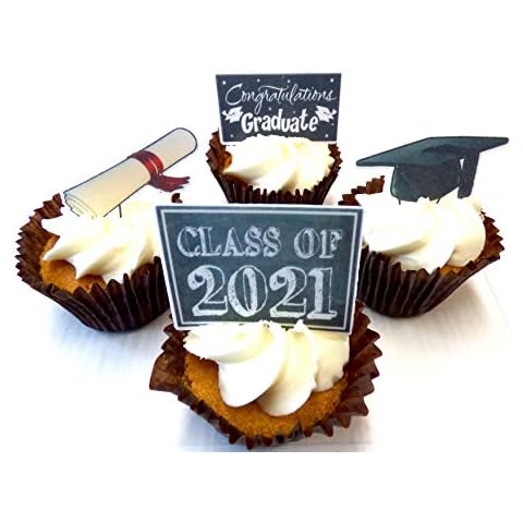 Graduation Cupcake Toppers - Made4You Cover