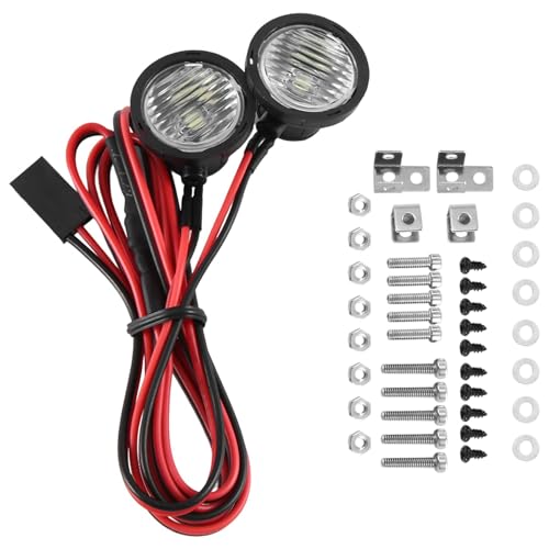 Luces LED para evitar vuelcos en RC Crawler 1/10 TRX4 SCX10 Wraith 5