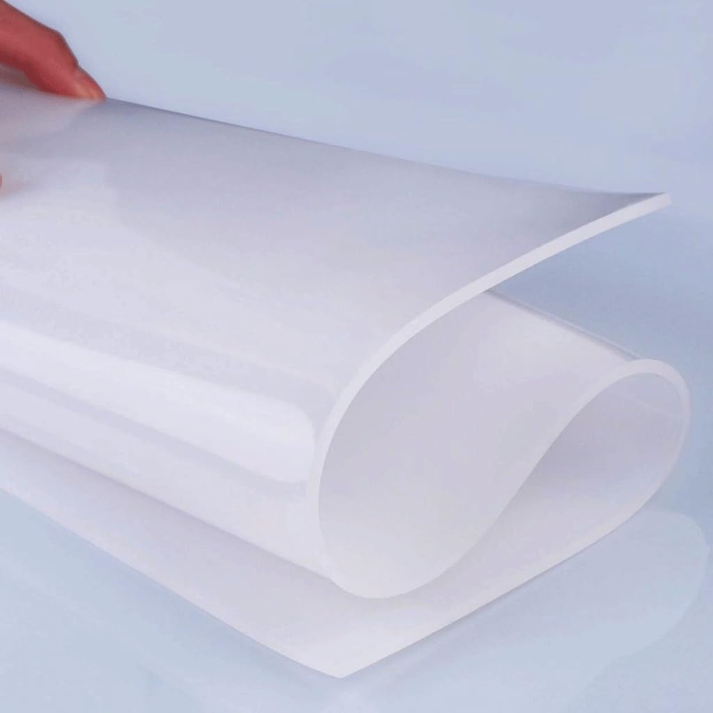 500 x 1000 mm Silikonkautschukplatte, Kieselgelplatte | Thickness 4mm