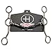 BAR H EQUINE Western Horse 5 in Mouth Heavy-Duty Gag Bit Solid Stainless Steel
