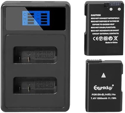 Batteria Nikon EN-EL14a Batteria Originale Nikon EN-EL14a - Ricambio Per Fotocamere D3100, D3200, D5300, D5200, P7700, P7800 Nikon D3200 - Foto 12