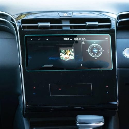 Film protection navigation Hyundai Tucson 2021 Elite 10,25 pouces écran verre trempé