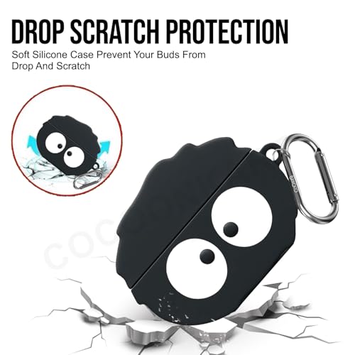 Image of Cartoon Funny Silicone Case Cover Compatible for OnePlus Buds 4 (Briquette)