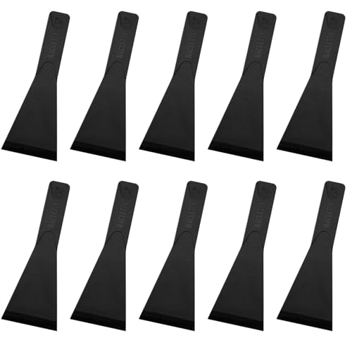 Set de 10 spatules en nylon pour raclette, accessoires pour raclette, fondue, crêpes, poêlons et grill, spatules antiadhésives, résistantes à la chaleur...