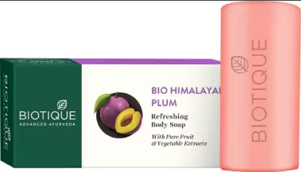 BIOTIQUE BIO HIMALAYAN PLUM Refreshing Body Soap (150 g)-image-41