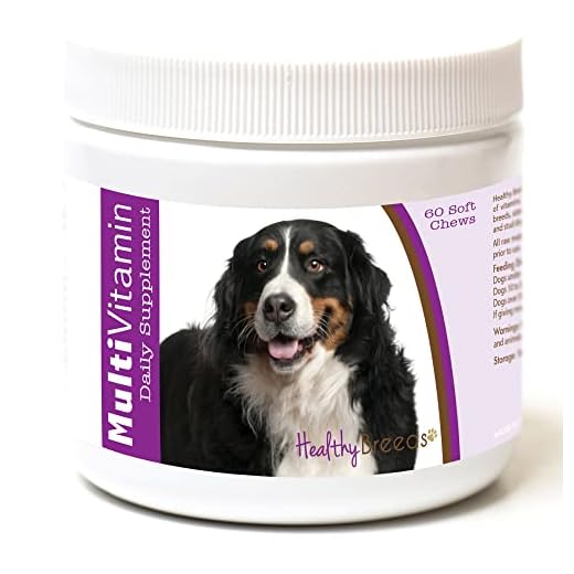 Healthy Breeds Bernese Mountain Dog Multi-Vitamin Soft Chews 60 Count