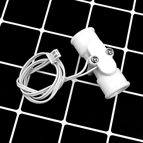 Hsthe Sea 1/4-Zoll-Schnellanschluss Hall-Effekt-Flüssigkeitswasser-Durchflussschalter Durchflussmesser Zähler 1-25L/min