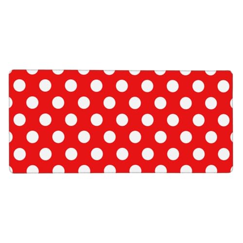 Tapis de souris grand format aux bords cousus renforcés pour clavier et PC