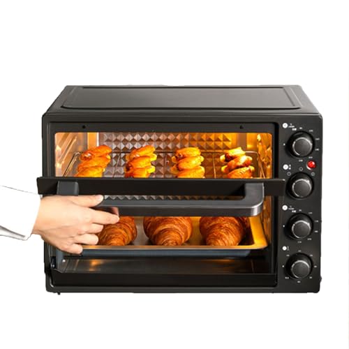 YIGECHENXIN Máquina de Hornear de Cocina Multifuncional integrada, Horno eléctrico de Gran Capacidad de 40L de 40L 90~230 ° C de Amplio Rango de Temperatura Adecuado para Hornear