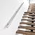 Muzata 8ft Staircase handrail Brushed Stainless Steel Safety Wall Mounted for Indoor Outdoor Stair Hand Railing Round 2”OD Pipe on Stairs Balusters HK27 SL4,HR0 HR5