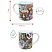 Imagen de Juego de 3 piezas de cerámica Vengadores Marvel taza tazón plato vajilla para niños en embalaje