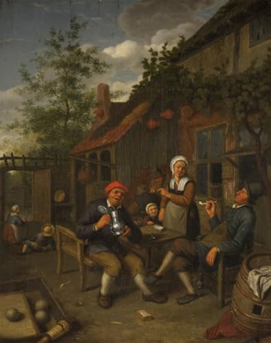 Affiches d'art de prestige paysan hollandais pour décoration murale raffinée