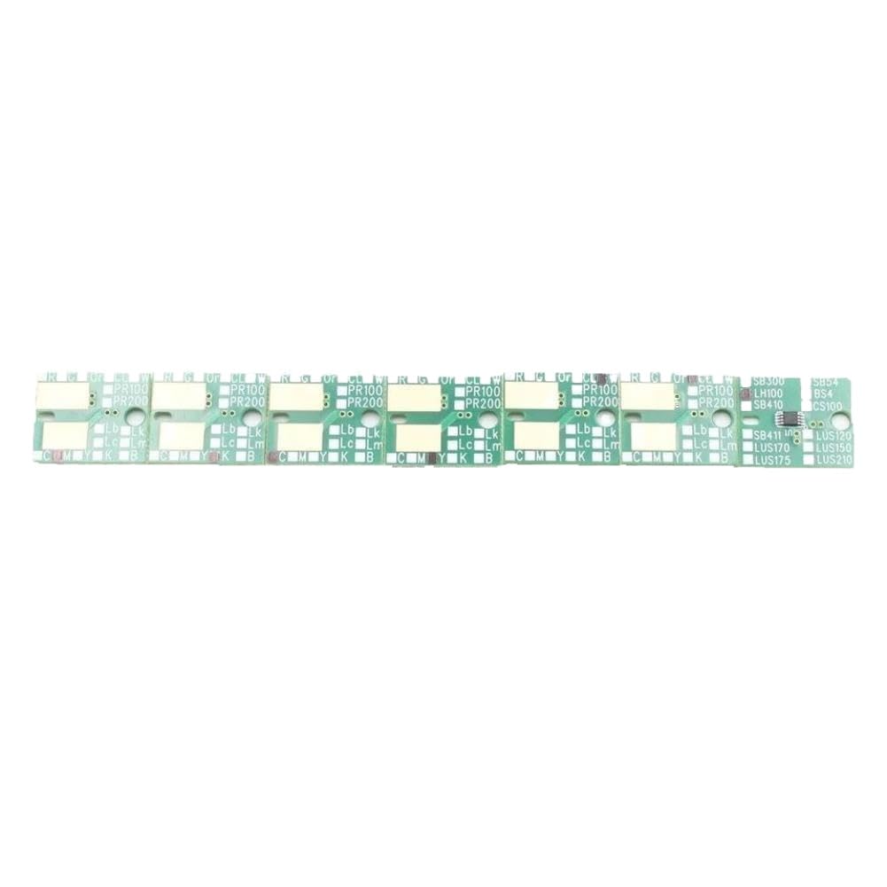 Puce d'encre Jetable 600ml Lot de 6 BK C M Y Blanc Apprêt SPC-0597 0732 Compatible avec Mimaki LH-100 UJF3042