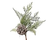 Photo Gallery kaemingk ramo artificiale 22 cm con coni e felce – rami decorativi decorativi per il periodo natalizio e invernale, ramoscelli di natale – verde/marrone Photo Gallery kaemingk ramo artificiale 22 cm con coni e felce – rami decorativi decorativi per il periodo natalizio e invernale, ramoscelli di natale – verde/marrone