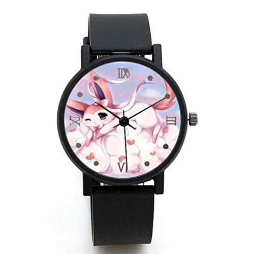 Preisvergleich Produktbild xunlei Pokemon Cartoon Uhr Serie ins Quartz Watch Pikachu Taschenmonster Pokemon Pikachu Anime Cartoon Watch