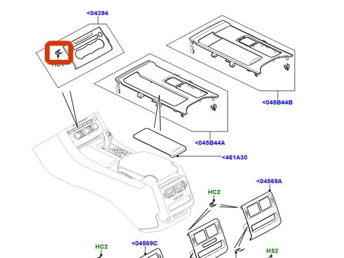 20x Karosserie Clips Für Land Rover Defender & Range Rover - LR082683 Originalersatz
