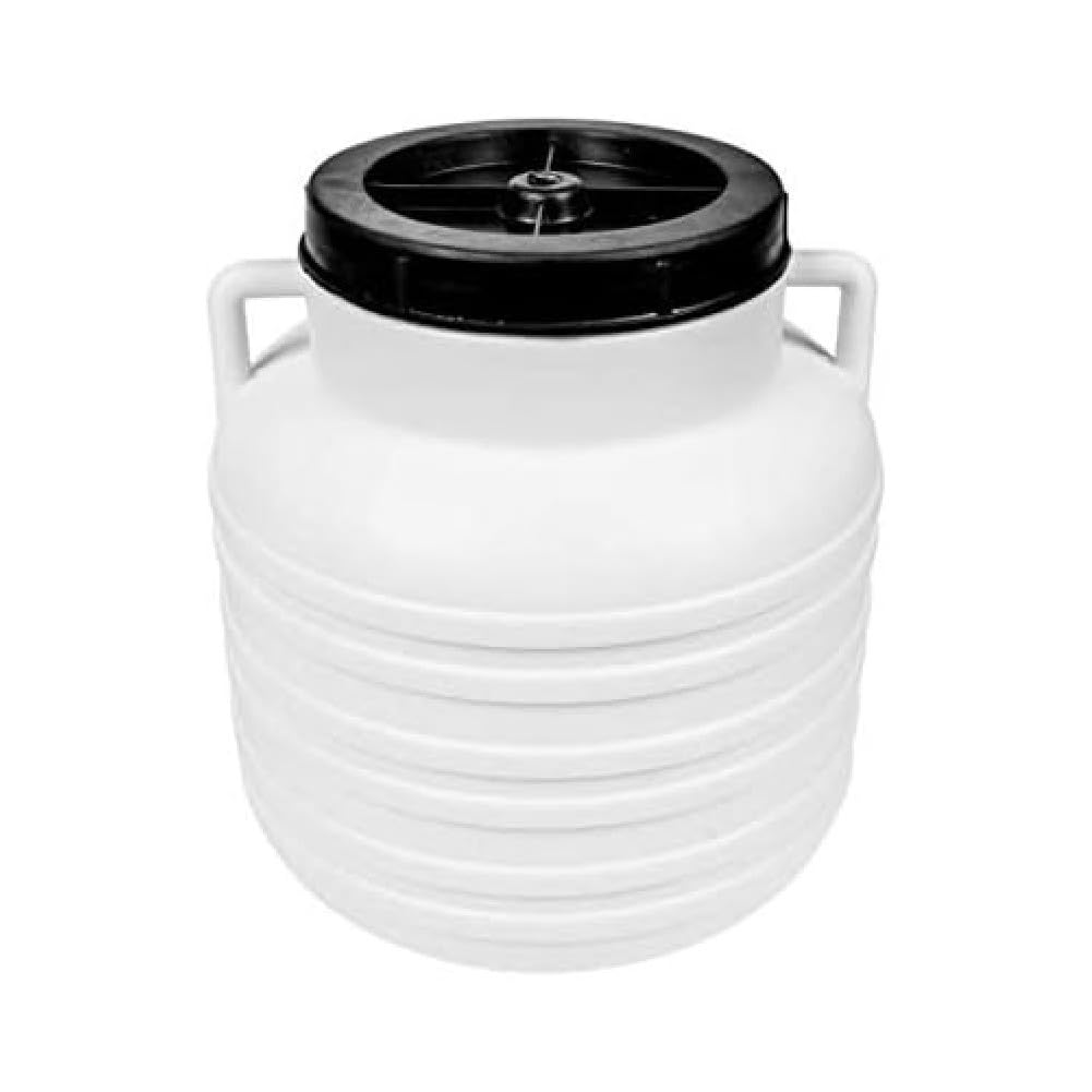 Browin 360160 60 L Barrel/Drum with Handles, Light Food Barrel with Lid, Barrel for Cabbage or Cabbage, White