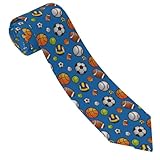 Zoom IMG-2 jiufotk mens silk ties football Zoom IMG-2 jiufotk mens silk ties football