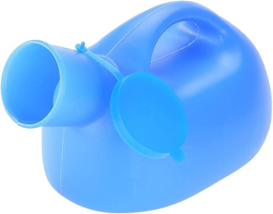 Male urinal bottle, Leak Proof Urine Bottle, 2000 Ml Portable Urinal With Lid. Male Urine Pipette For Urine