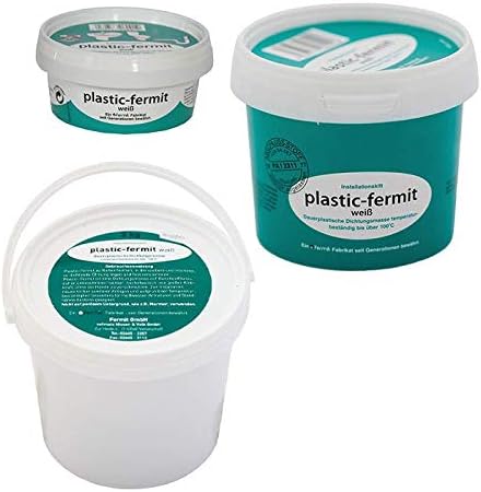 Fermit Sealant Plastic-Fermit White 5 kg Bucket