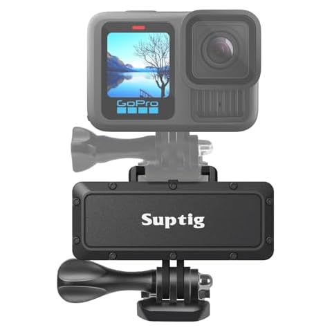 Suptig Portable Charger, Battery Pack Power Bank, Compatible for Gopro Hero 13, Hero 12, Hero 11, Hero 10, Hero 9 8 7 6 5 4 3 3+, Hero Session, DJI osmo， Insta 360 Action Camera (RSX-438) Cover