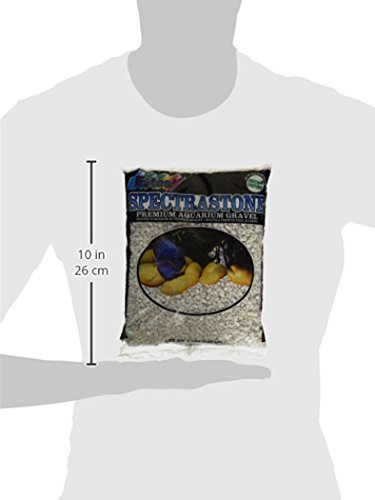 Spectrastone Special White Aquarium Gravel For Freshwater Aquariums, 5-Pound Bag #TOP6
