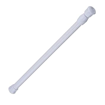 CLUB BOLLYWOOD Telescoping Curtain Rods Metal Pole For Cupboard Utensils Cabinet White 70-120Cm | Home & Garden | Window Treatments & Hardware | Curtain Rods & Finials | Curtain Rods & Finials