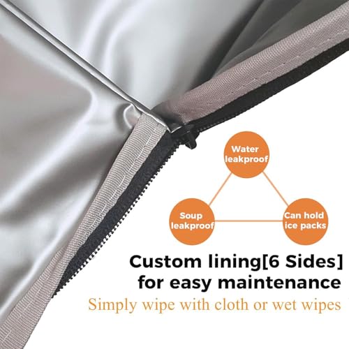 Sac de transport pour cuiseur voyage imperméable et lavable avec poche pour accessoires - 6