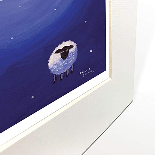 Thomas Joseph Ewe-niverse Impression sur support Mouton idée cadeau originale - 5