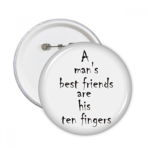 Badge bouton rond idée cadeau originale pour amis lot de 5 M