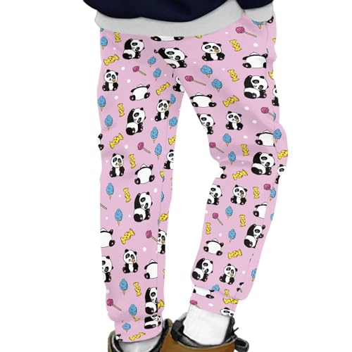 Joggers Girls with Pockets Casual Girls Pajama Pants Soft Classical Sports Sweatpants for Kids Girls4