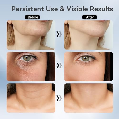 Massageador facial de pescoço, massageador facial portátil 3 em 1, ferramenta de escultura facial, d