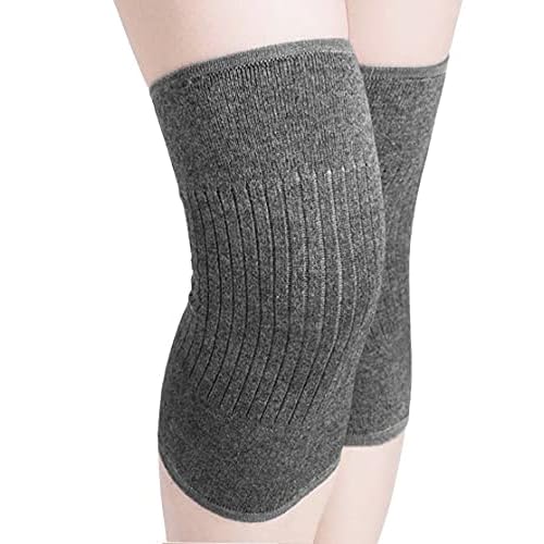 Kaschmir Elastische Kniebandage Therapie Kniewärmer Knie Arthritis Gelenkschmerzlinderung Wärme Knieschoner Knieschützer Thermo Knieorthesen Warme Kaltes Knie Kniemanschette für Damen und Herren