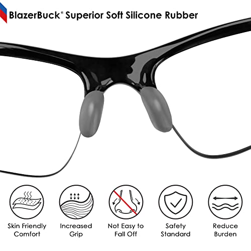 Image of BLAZERBUCK Replacement Nose Pads Piece for Oakley Bisphaera OO9400
