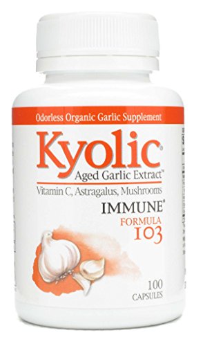 Kyolic Aged Garlic Extract Immune Formula 103 - 100 Capsules