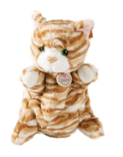 Heinrich Bauer - 11805 - Marionnette à Main Chat en Peluche - Marron Cover