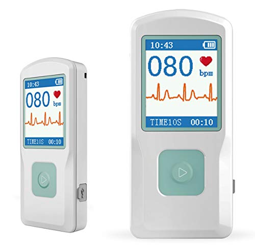 Facelake FL10 Portable ECG/EKG Monitor with Bluetooth for iOS and Android