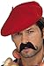 Produktbild Smiffys Damen und Herren Baskenmütze, One Size, Rot, 33404