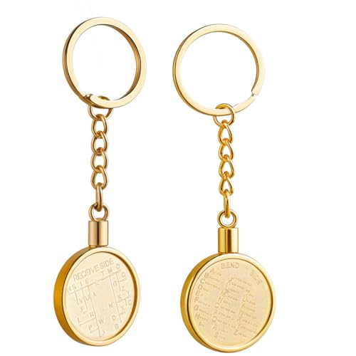 CW Morse Code Commemorative Coins? Morse Code Coin Explore The Learn in Entertainment of Encryption Language and Games Pocket Token Chips (with Ring)