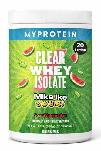 Myprotein Clear Whey Isolate Protein Powder, 20 Servings (1.1lbs) Fruity Mike and IKE Sour...