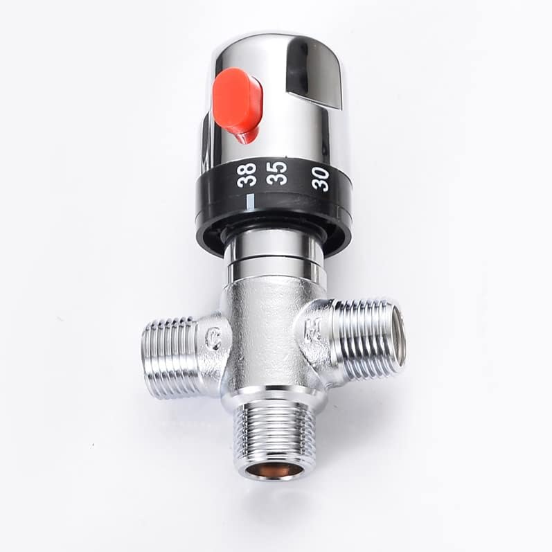 Xcel Home Chrome Thermostatic Mixing Valve Head/Universal Replacement for Douche Bidet Shattaf - Image 3