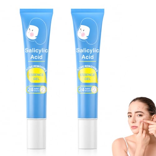 GMRIEK 2 Piezas Gel 0.1 Adapaleno,Crema Acne,Imperfecciones,Aclarar el Tono de la Piel,Apto Piel Mixta a Grasa