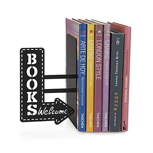 Balvi - Bookshop Buchstütze aus Metall.