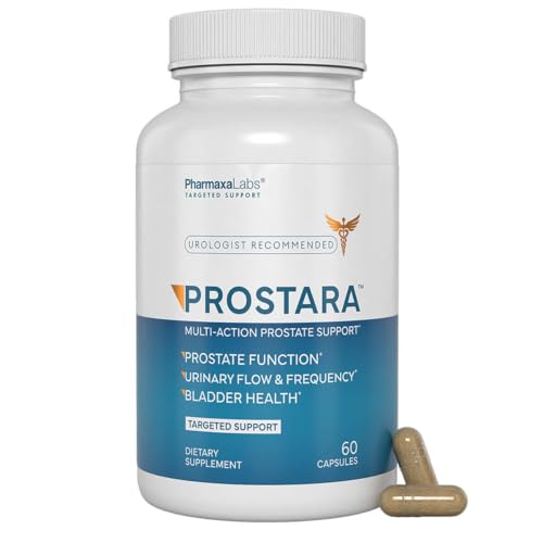 Prostara - Multi-Action Prostate Supplement - Supports Urinary Flow and Bladder Comfort - Boosts...