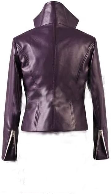 VLEAPDanganronpa Dangan-Ronpa Kyoko Kirigiri Women's Cosplay Costume Dress Set with Gloves Halloween Cosplay Costume and Fashion Wig Shirt Tie S Jacket Only