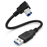 Le design d'angle à 90 degrés permet au câble d'imprimante de se connecter facilement aux périphériques USB 3.0 dans des espaces restreints, résolvez vos problèmes d'impression. Il prend en charge la fonctionnalité de jeu et ne nécessite aucun logiciel supplémentaire pour une utilisation immédiate.