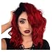 Dayrise Hair 9A Grade Ombre Human Hair Bundles Brazilian Virgin Hair Body Wave Two Tone T1b/red Black to Red Hair Bundles (T1B/RED 8 8 8 8)