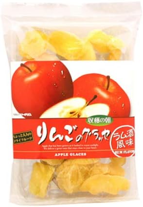 Amazon 森田製菓 りんごのグラッセ ラム酒風味 0g 2コ入り 森田製菓 ドライフルーツ 通販