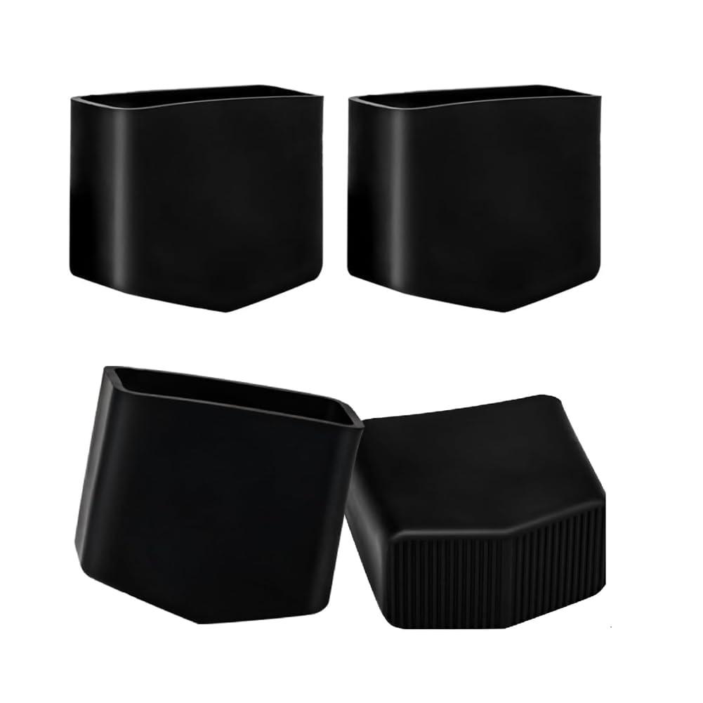 Jnchdghwa 4pcs Ladder Foot Cover Rubber Ladder Feet 40 X 20 Foot Caps Foot Caps for Step Ladders