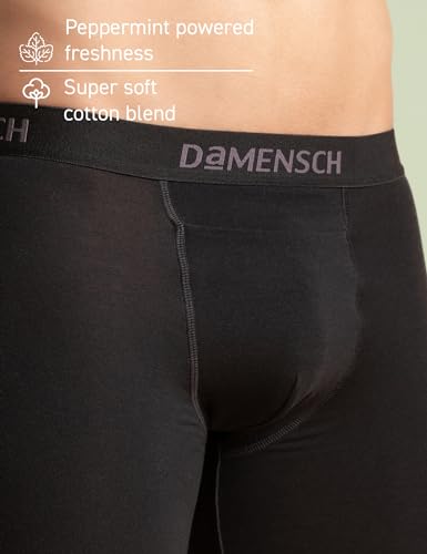Image of DAMENSCH Mens Regular Fit Premium Cotton Blend Boxer Brief | Innerwear Men, Men Boxers, Underwear for Men, Shorts for Men, Inner for Men, Briefs for Men